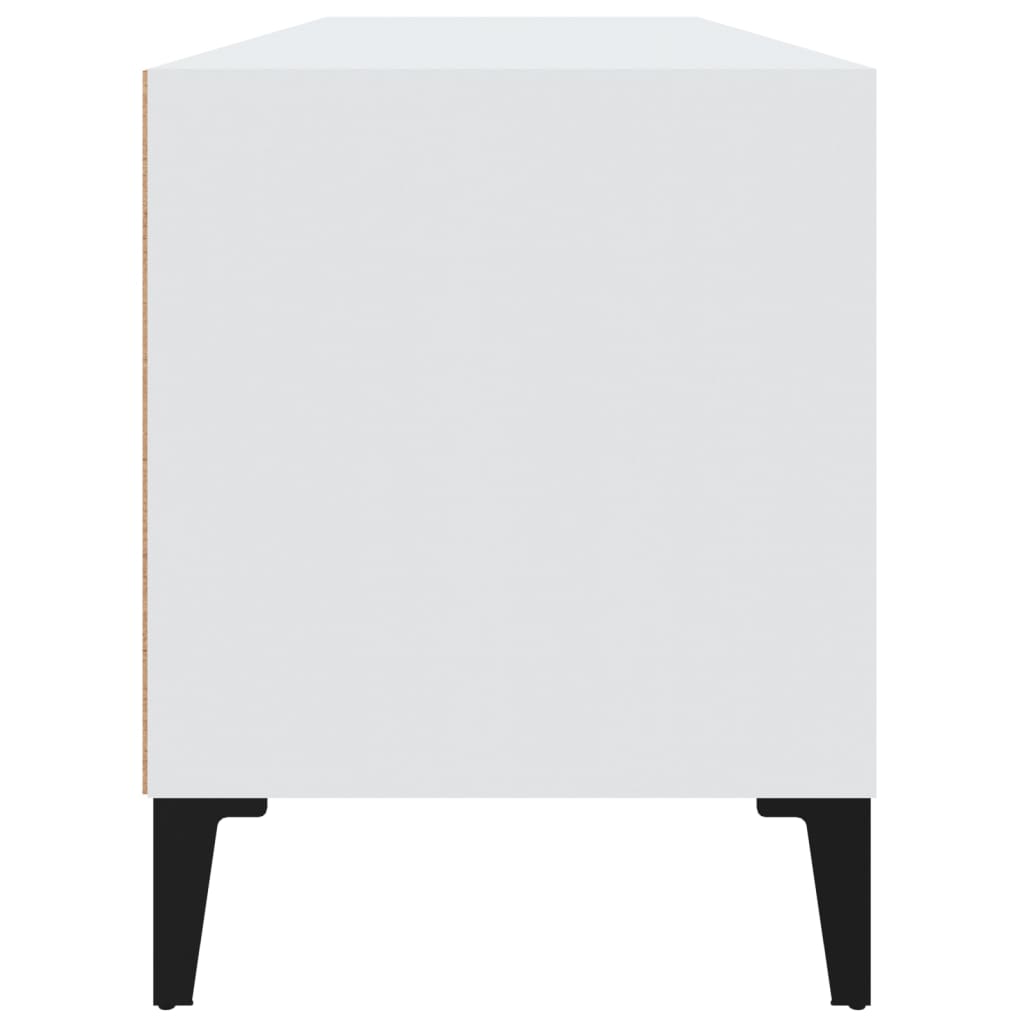 TV ormarić bijeli 100 x 34,5 x 44,5 cm od konstruiranog drva