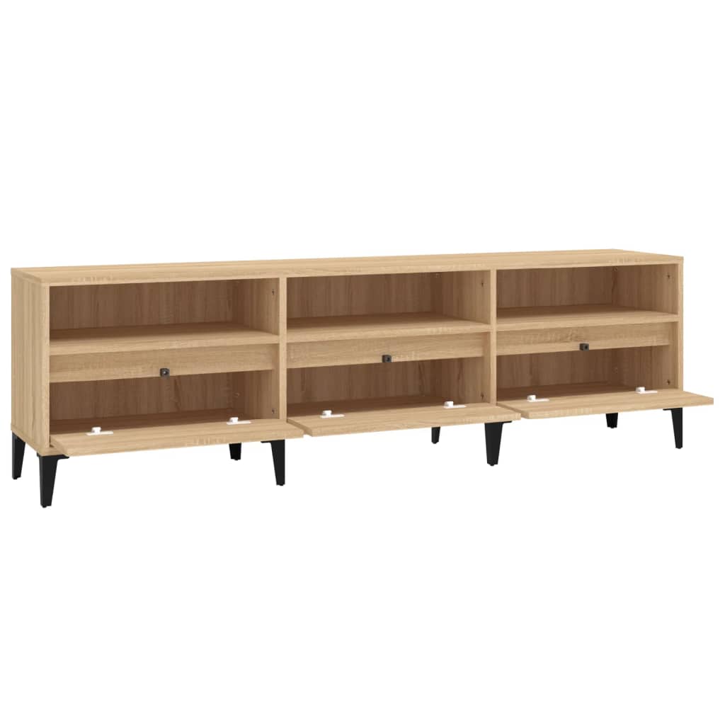 TV ormarić boja hrasta sonome 150x30x44,5 cm konstruirano drvo