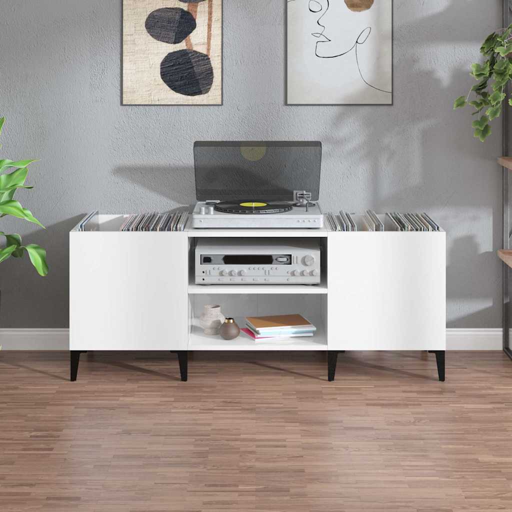 Ormarić za ploče bijeli 121 x 38 x 48 cm od konstruiranog drva