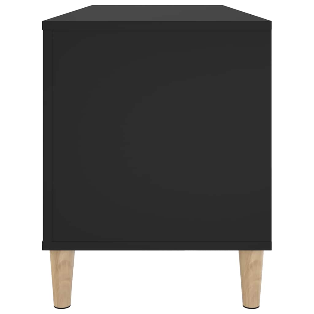 Ormarić za ploče crni 100 x 38 x 48 cm od konstruiranog drva