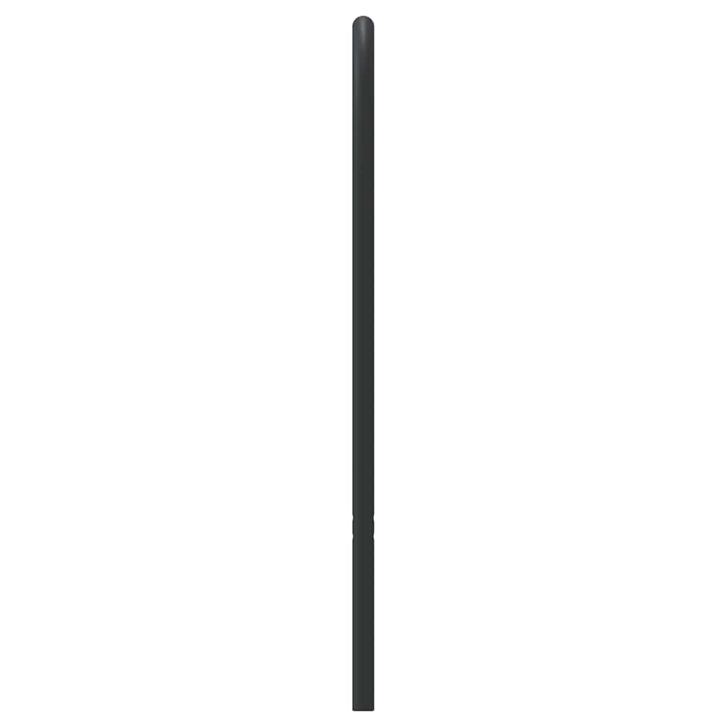 Metalno zamjensko uzglavlje crno 100 cm