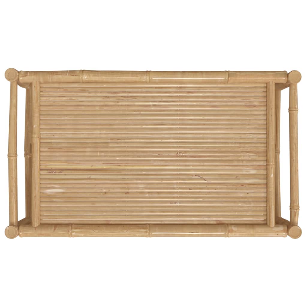 Vrtni stolić za kavu 100 x 55 x 33 cm od bambusa