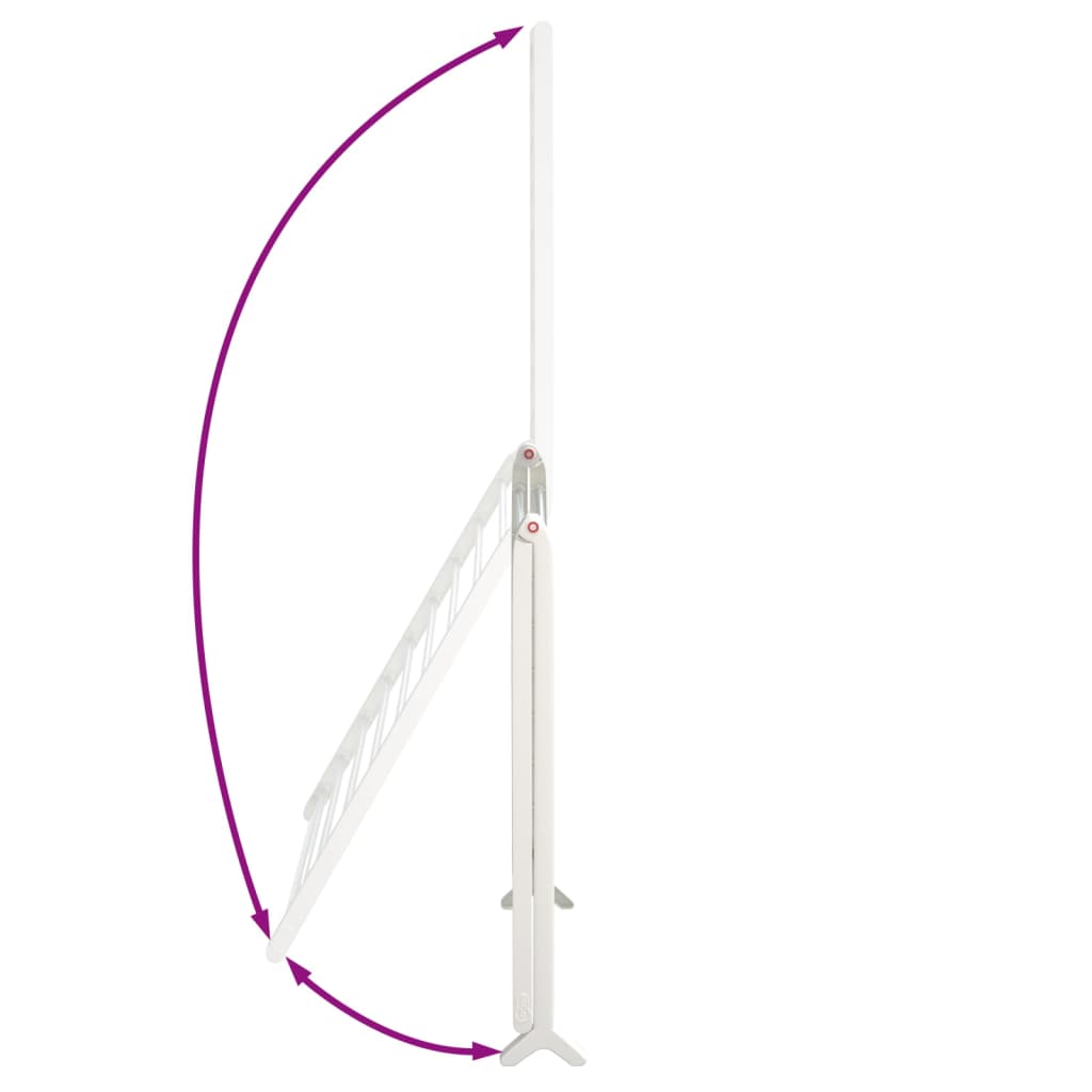 Stalak za sušenje za kadu produživi 53 - 90 cm aluminijski