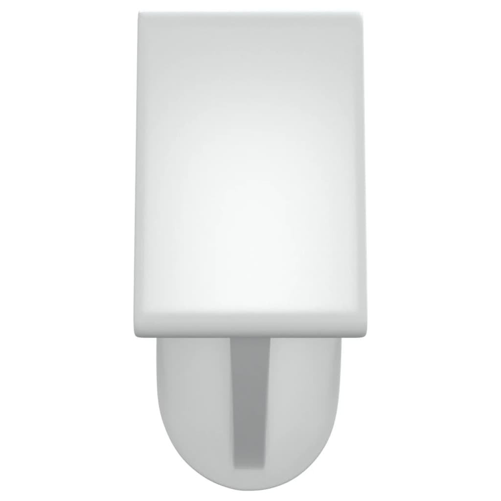 Karniše 2 kom bijelo-srebrne 40 - 60 cm aluminijske