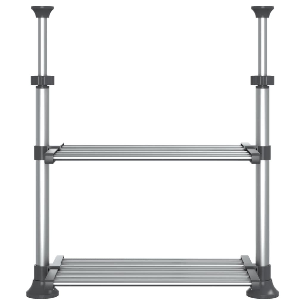 Kuhinjska polica 50 x 25 x (50 - 70) cm aluminijska