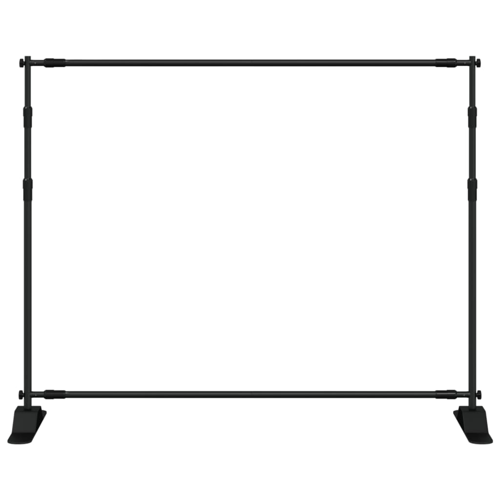 Stalak za pozadinu crni 254 x 243 cm čelični