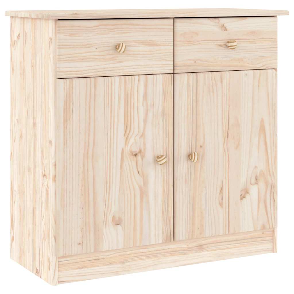 Visoka komoda ALTA 77 x 35 x 165 cm od masivne borovine