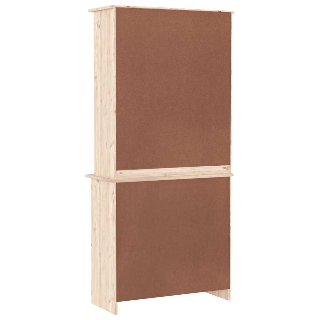 Visoka komoda ALTA 77 x 35 x 165 cm od masivne borovine