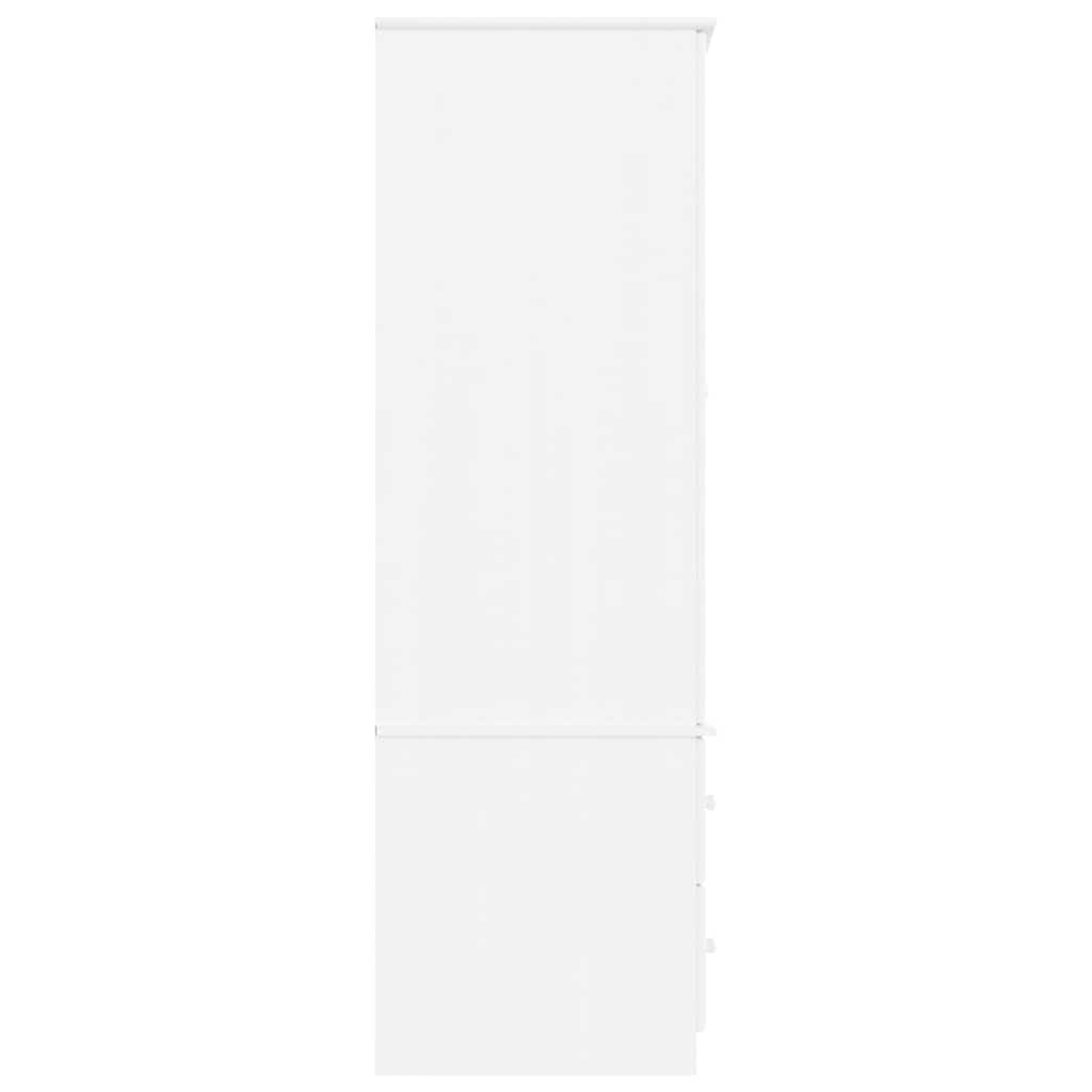 Ormar ALTA bijeli 90 x 55 x 170 cm od masivne borovine
