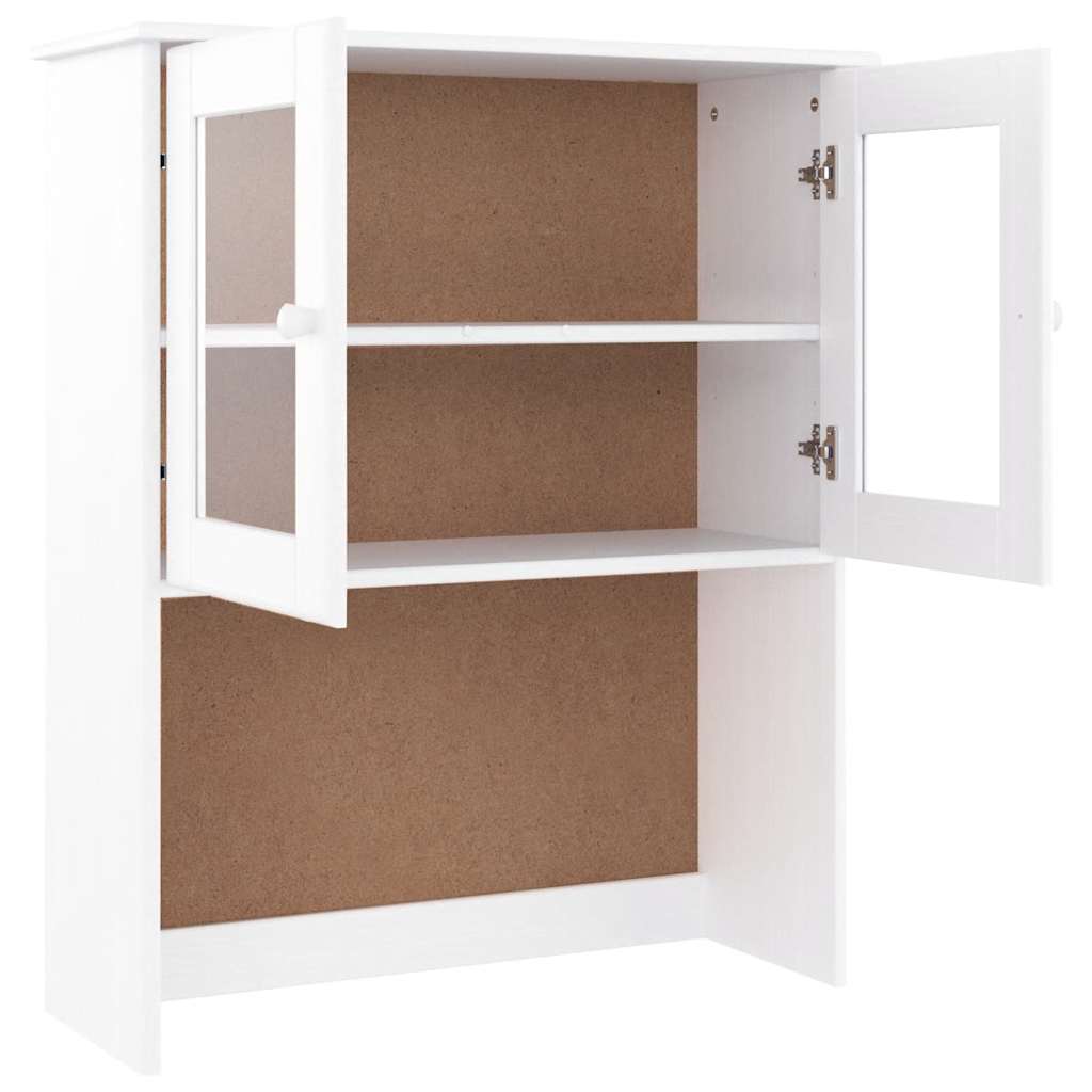 Gornji dio za komodu ALTA bijeli 77x30x92 cm masivna borovina