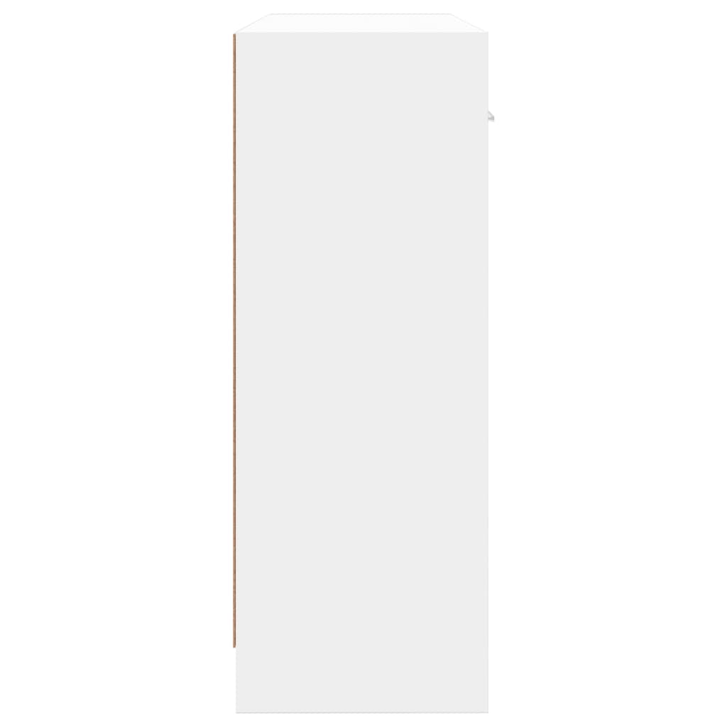 Komoda bijela 91x28x75 cm inženjerski drvo