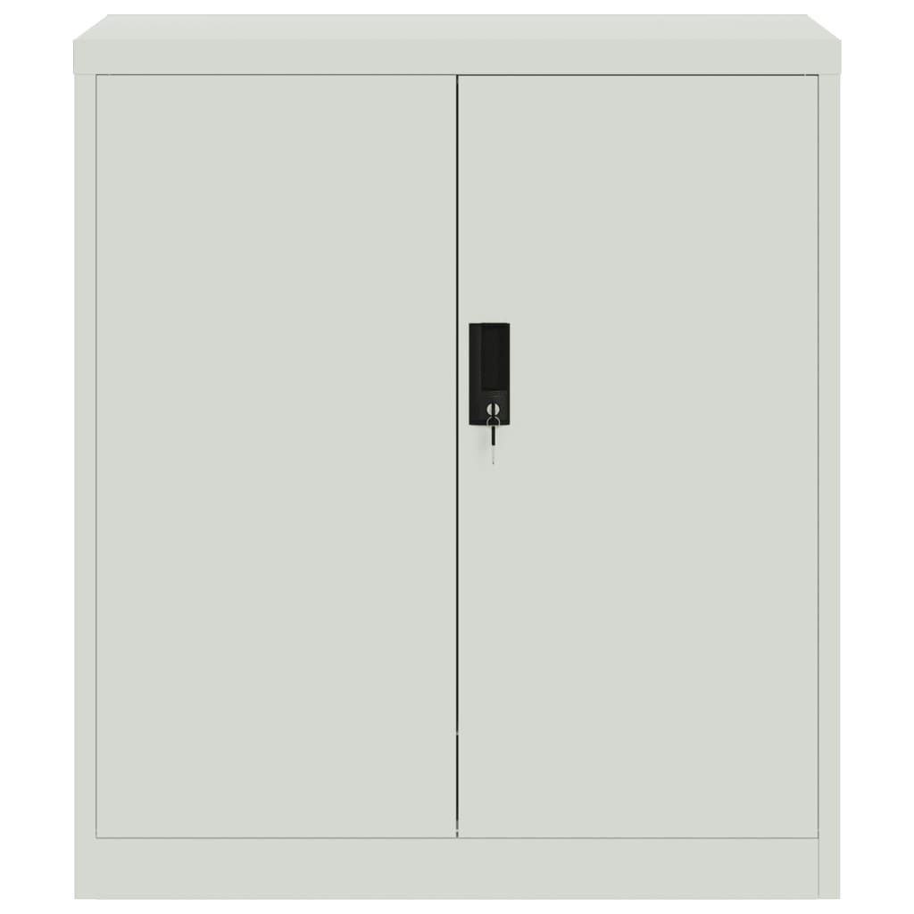 Ormarić za spise svjetlosivi 79 x 40 x 90 cm čelični
