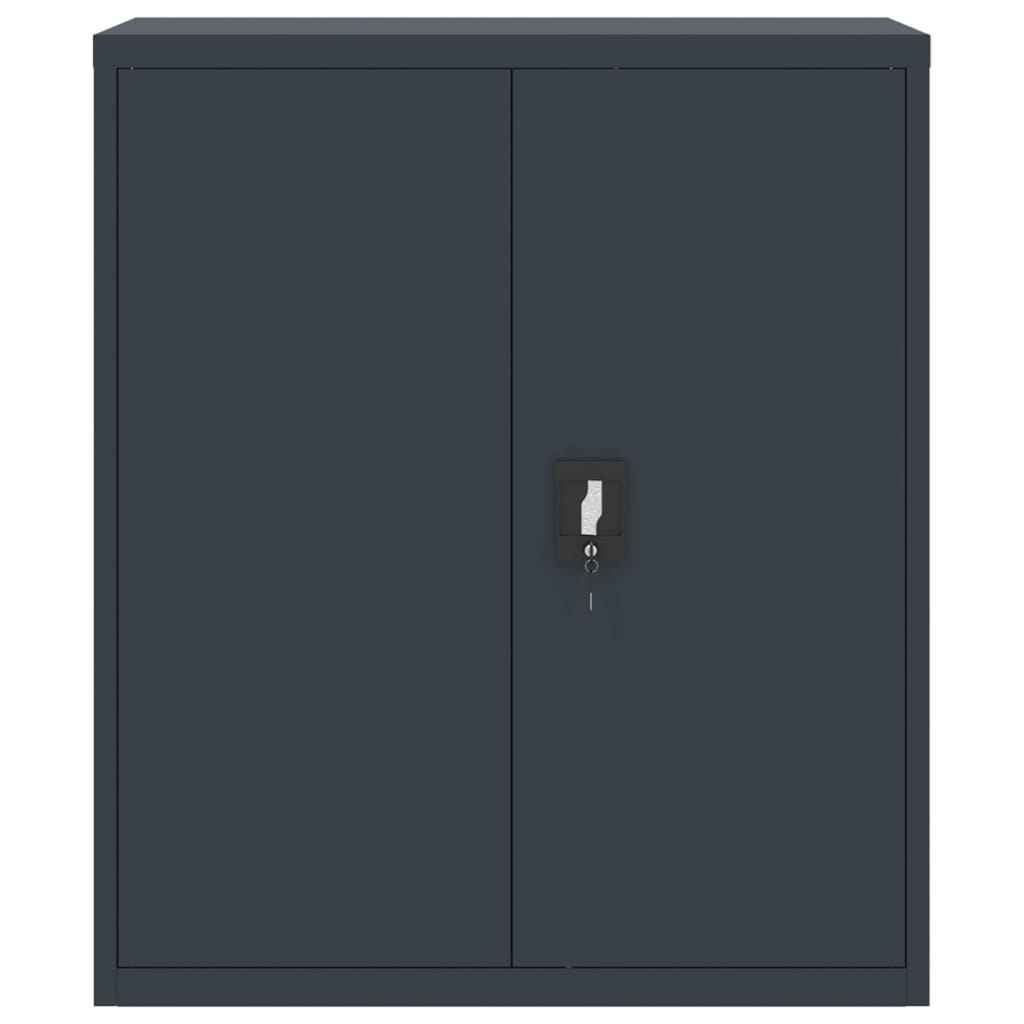 Ormarić za spise antracit 90 x 40 x 105 cm čelični