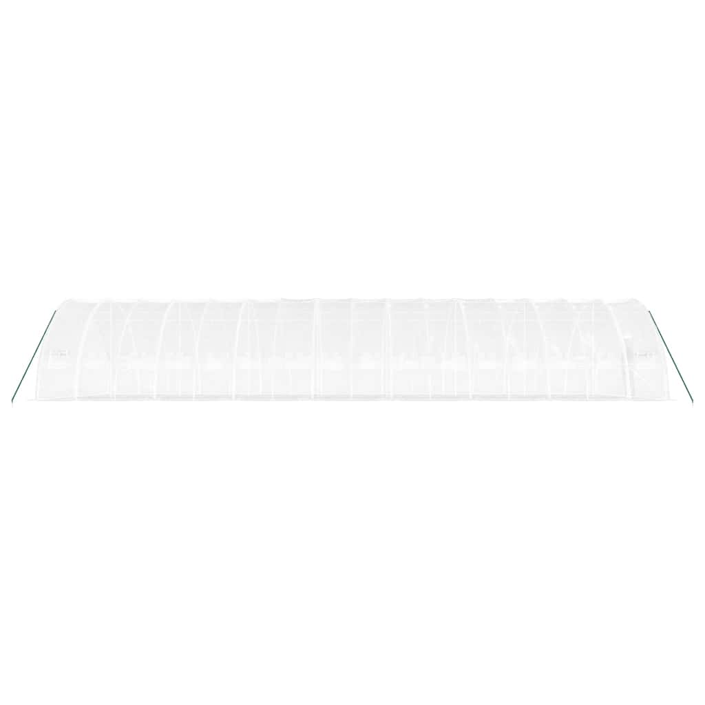 Plastenik s čeličnim okvirom bijeli 96 m² 16 x 6 x 2,85 m