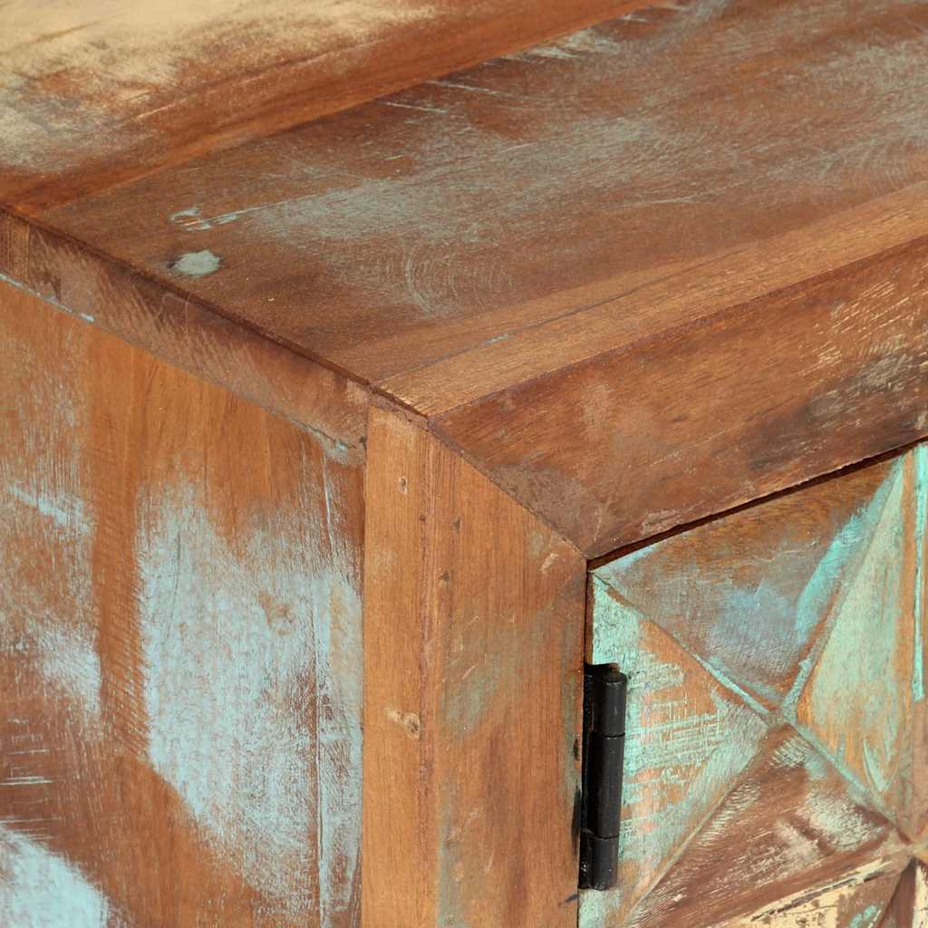 TV ormarić 112 x 30 x 45 cm od masivnog obnovljenog drva