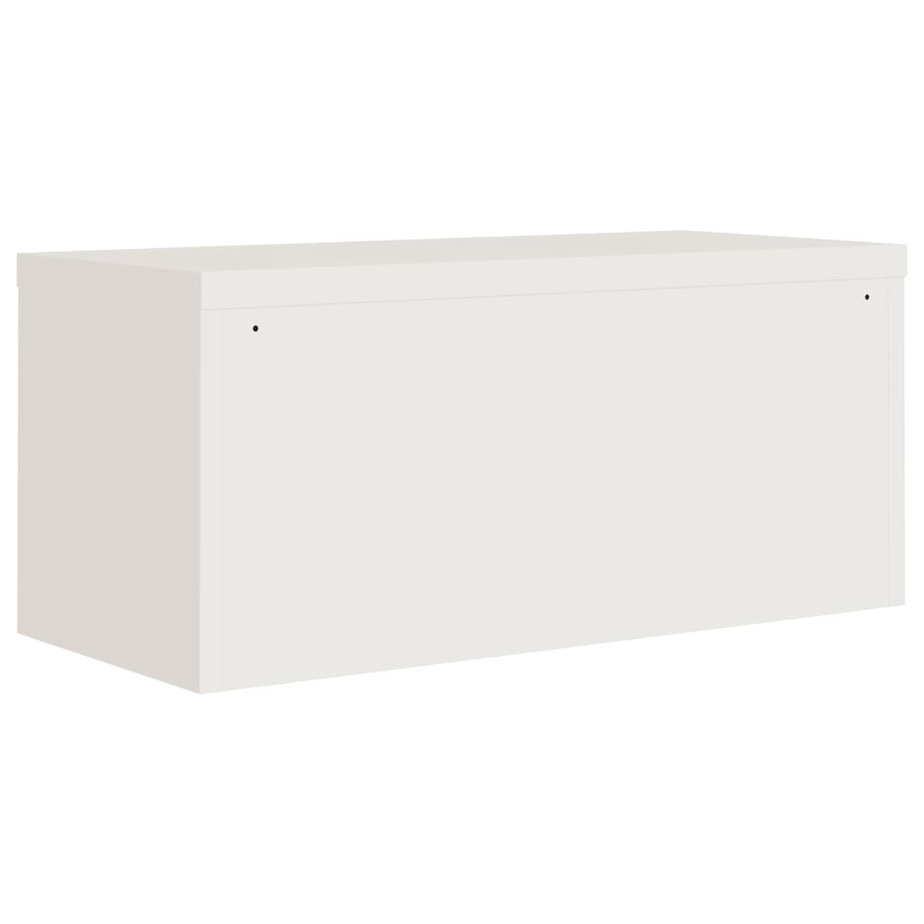Ormarić za spise bijeli 90x40x130 cm čelični