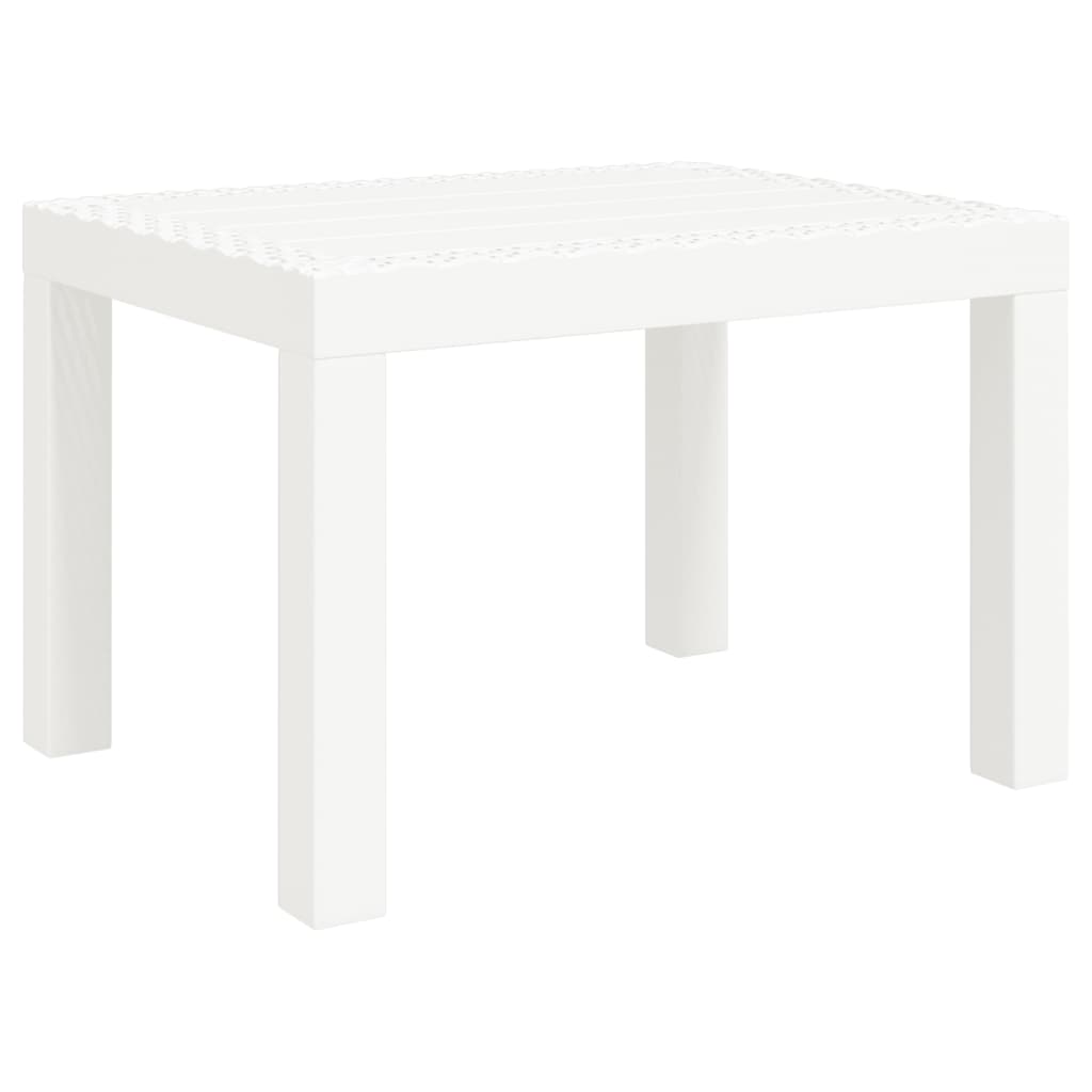Vrtni stol bijeli 59 x 47 x40 cm PP