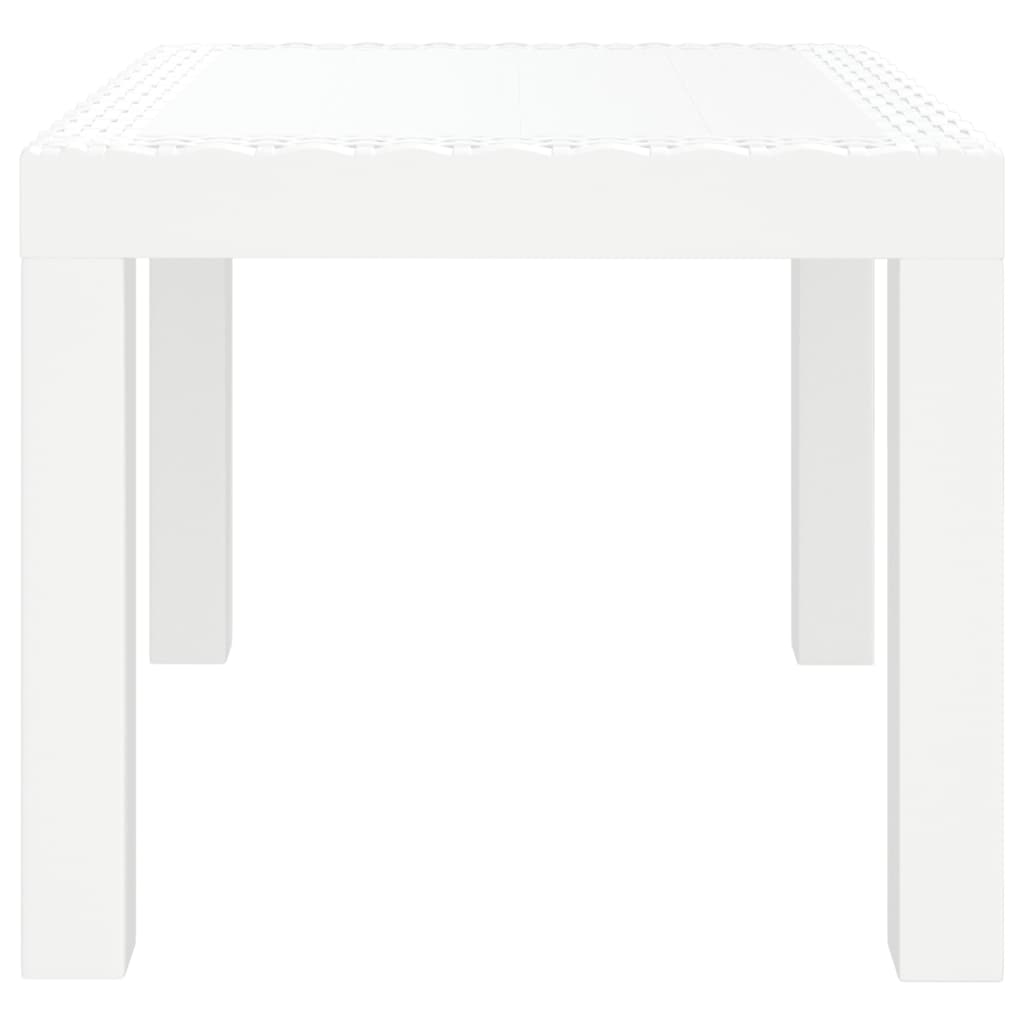 Vrtni stol bijeli 59 x 47 x40 cm PP