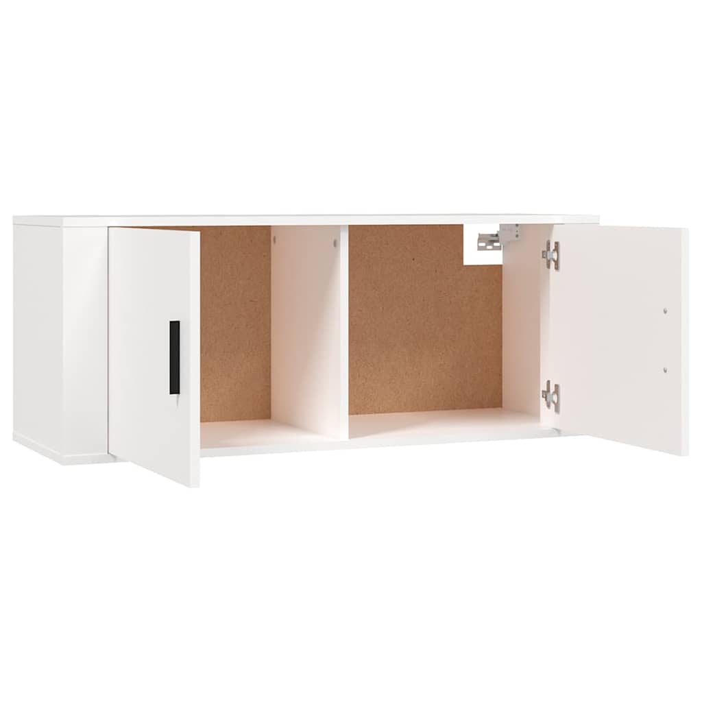 Zidni TV ormarići 2 kom bijeli 100x34,5x40 cm