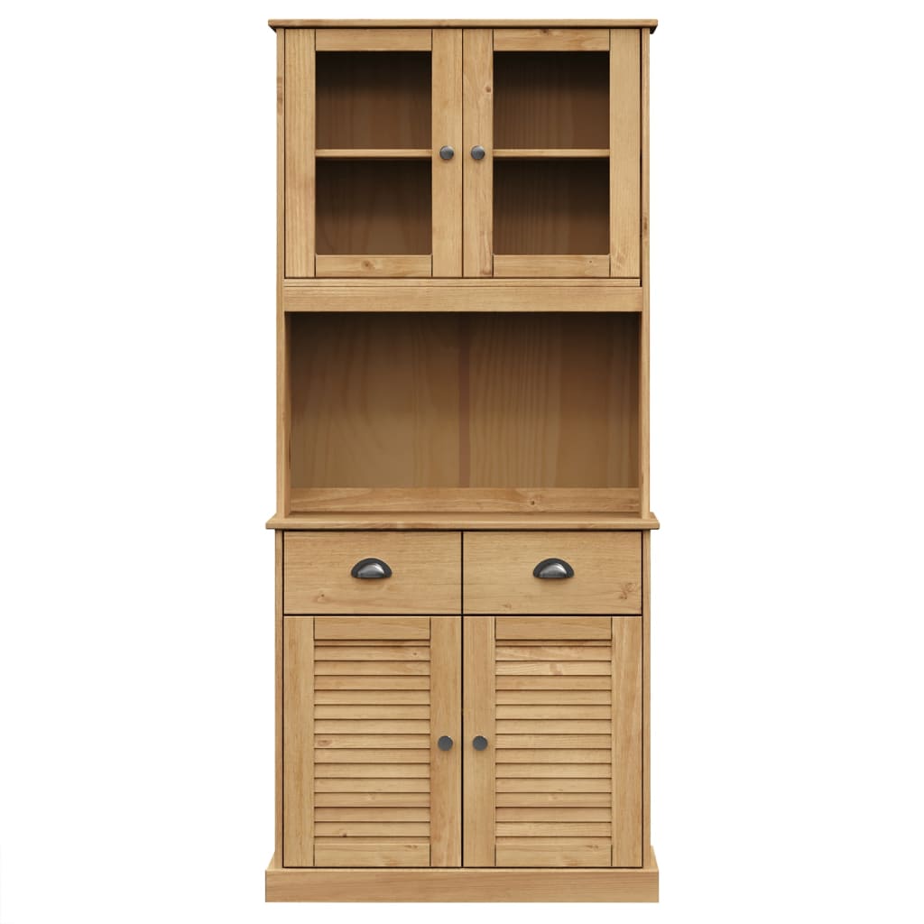 Visoka komoda VIGO 78 x 40 x 175 cm od masivne borovine