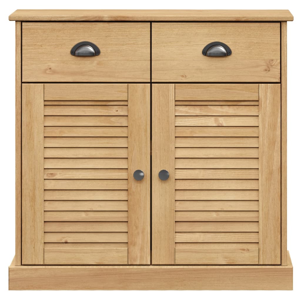 Visoka komoda VIGO 78 x 40 x 175 cm od masivne borovine
