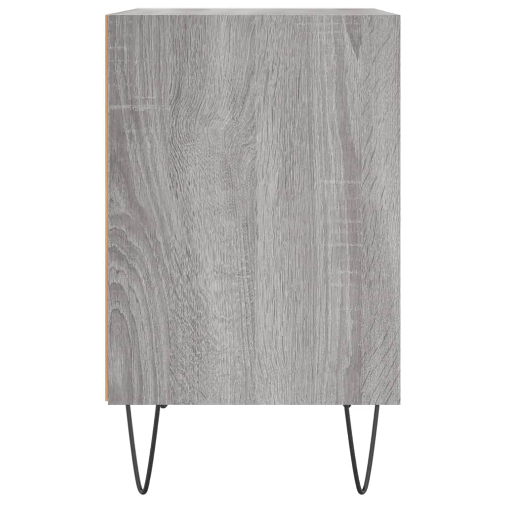 Noćni ormarići 2 kom boja hrasta 40x30x50 cm konstruirano drvo