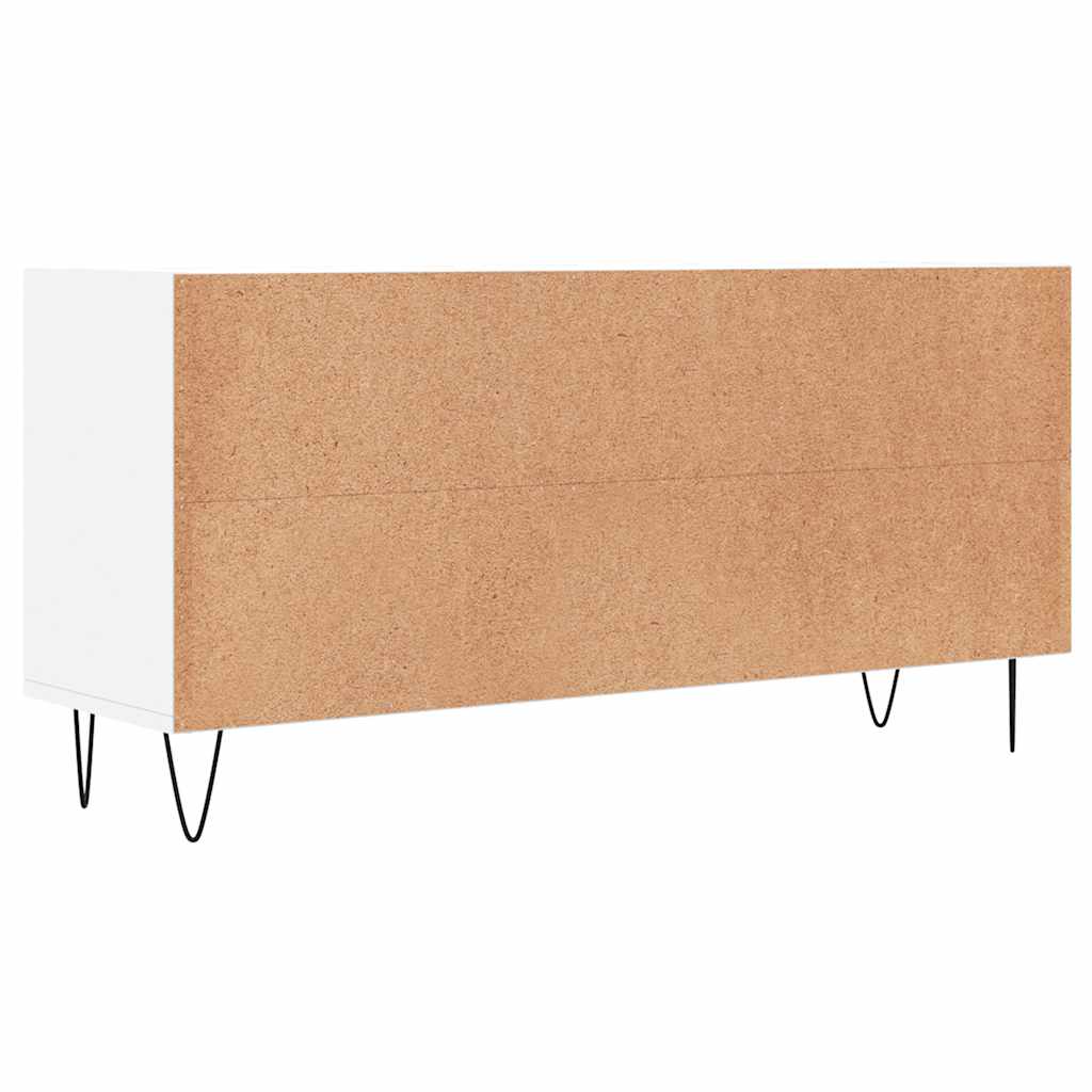 TV ormarić bijeli 103,5 x 30 x 50 cm od konstruiranog drva