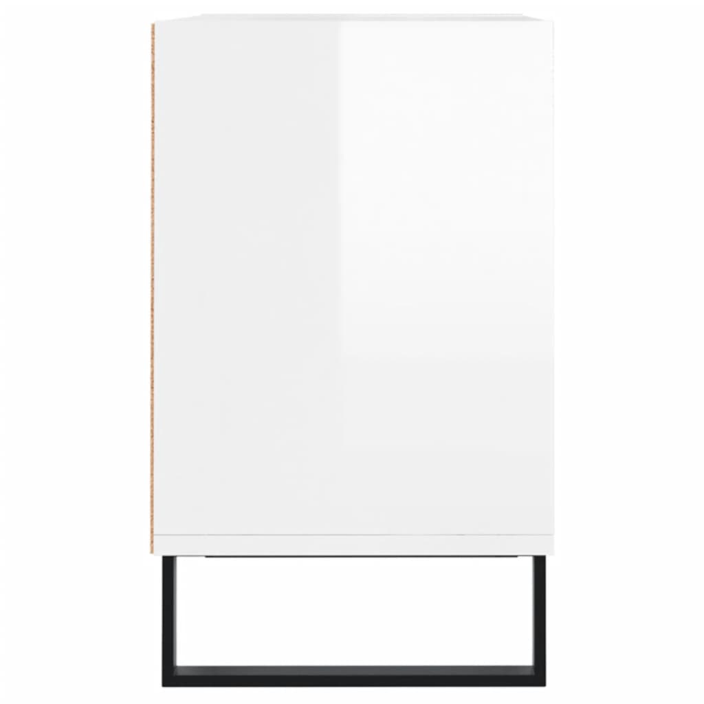 TV ormarić sjajni bijeli 103,5x30x50 cm od konstruiranog drva