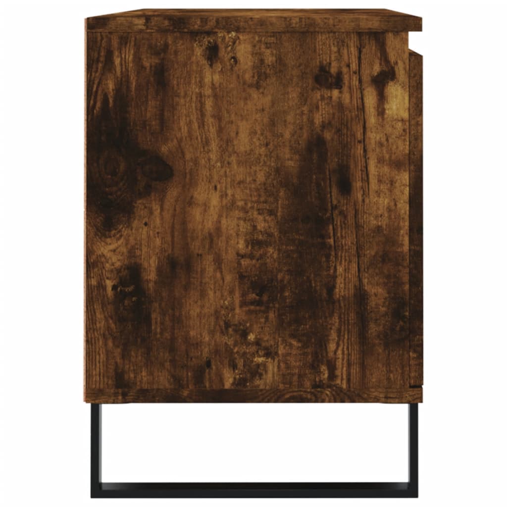 TV ormarić boja dimljenog hrasta 104x35x50 cm konstruirano drvo