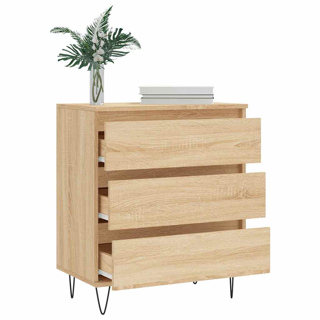 Komoda boja hrasta sonome 60 x 35 x 70 cm od konstruiranog drva