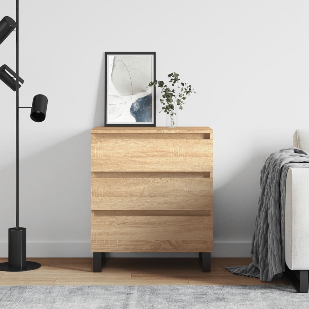 Komoda boja hrasta sonome 60 x 35 x 70 cm od konstruiranog drva