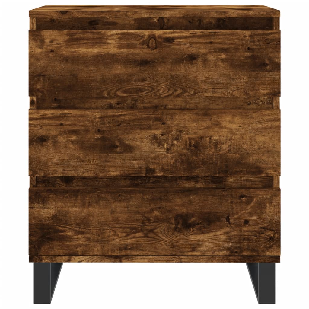 Komoda boja dimljenog hrasta 60 x 35 x 70 cm konstruirano drvo