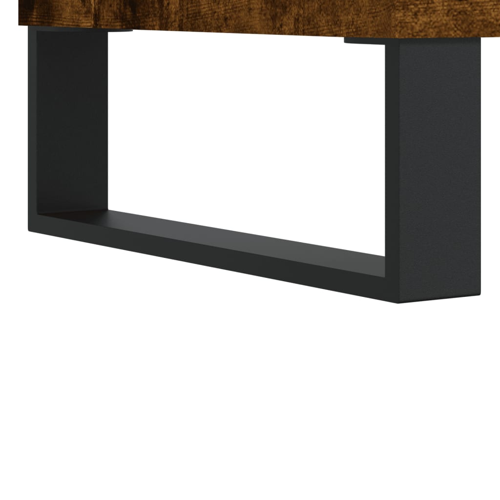 Komoda boja dimljenog hrasta 60 x 35 x 70 cm konstruirano drvo
