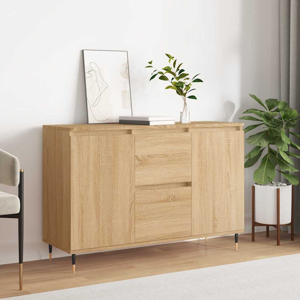 Komoda boja hrasta sonome 101,5x35x70 cm od konstruiranog drva