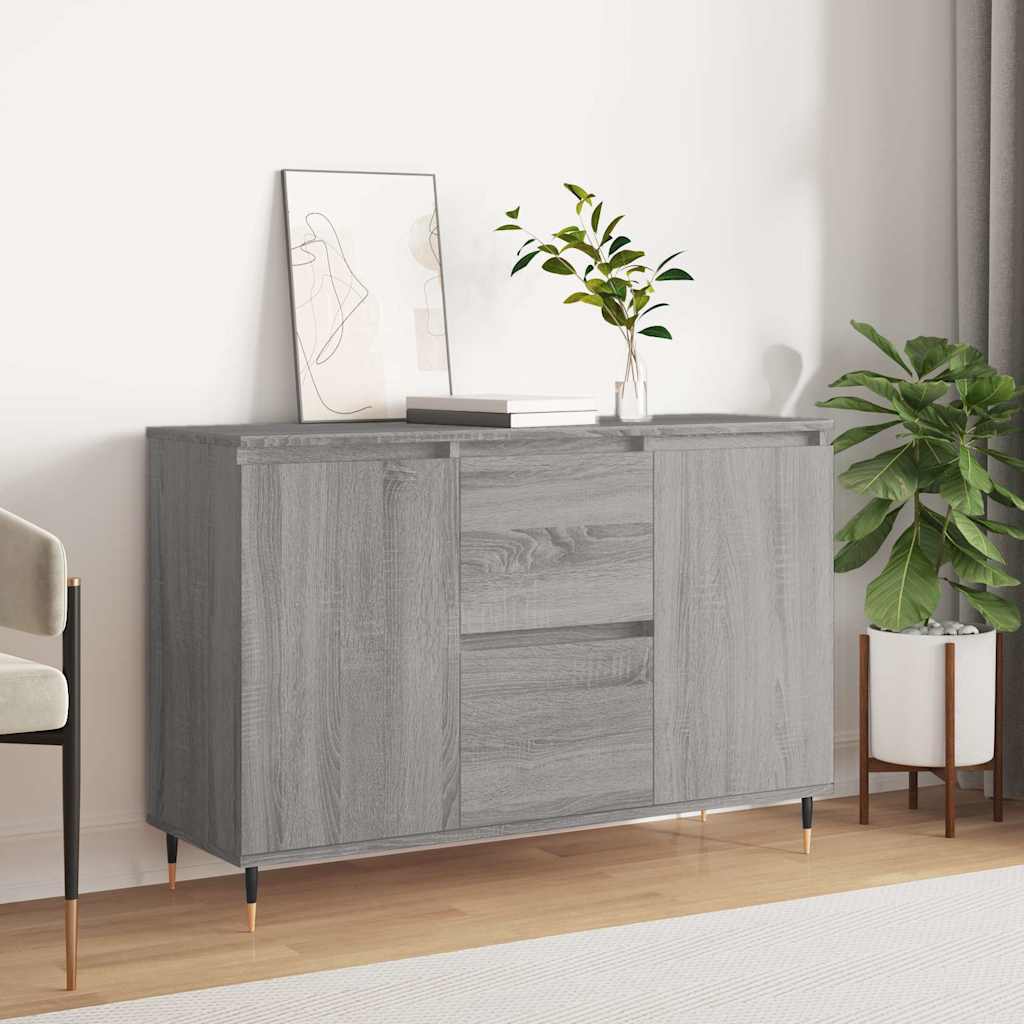Komoda boja hrasta sonome 101,5x35x70 cm konstruirano drvo