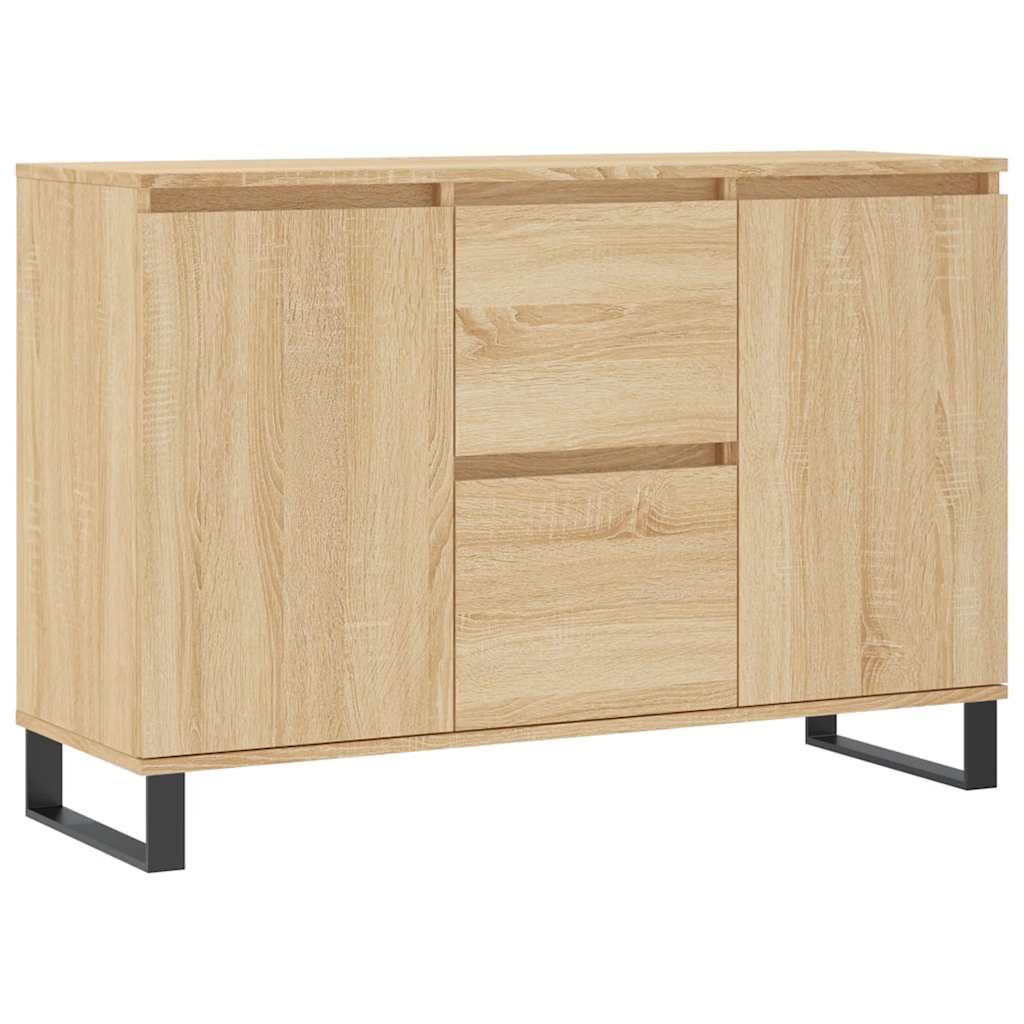 Komoda boja hrasta sonome 101,5x35x70 cm od konstruiranog drva