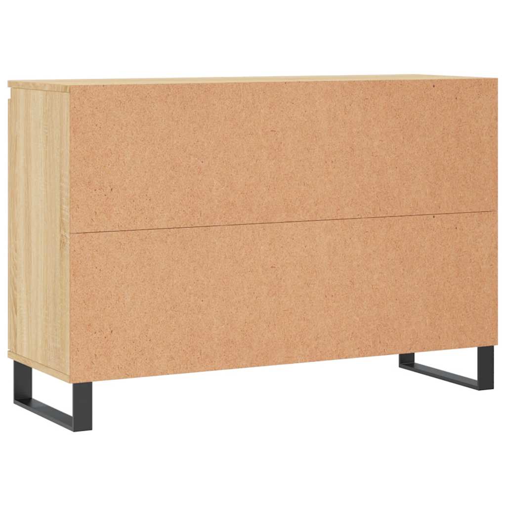 Komoda boja hrasta sonome 101,5x35x70 cm od konstruiranog drva