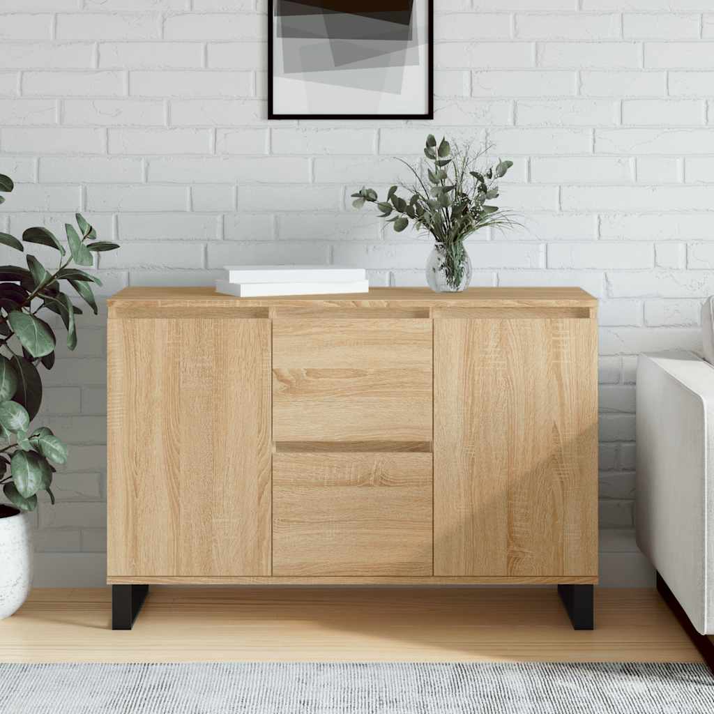 Komoda boja hrasta sonome 101,5x35x70 cm od konstruiranog drva