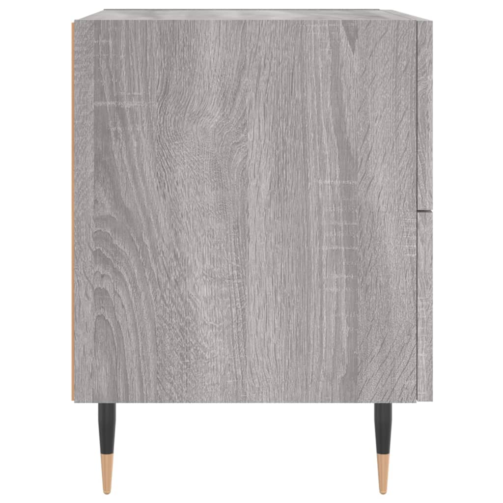 Noćni ormarići 2 kom boja hrasta 40x35x47,5cm konstruirano drvo