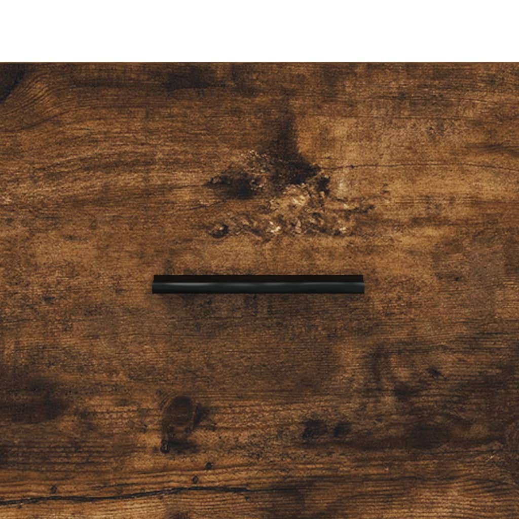 Noćni ormarić dimljeni hrast 40 x 40 x 66 cm konstruirano drvo