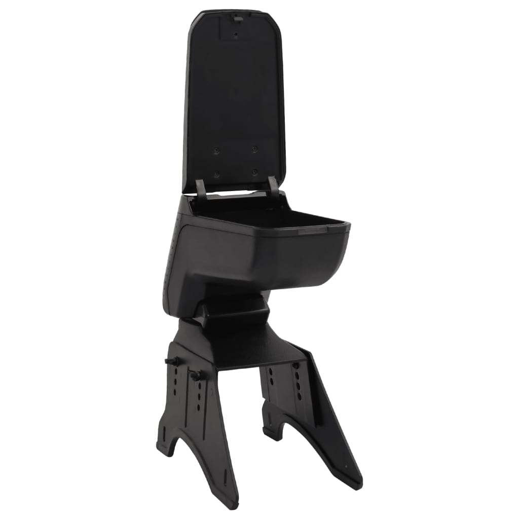 Naslon za ruke za automobil crni 13 x 33 x (33 - 53) cm ABS