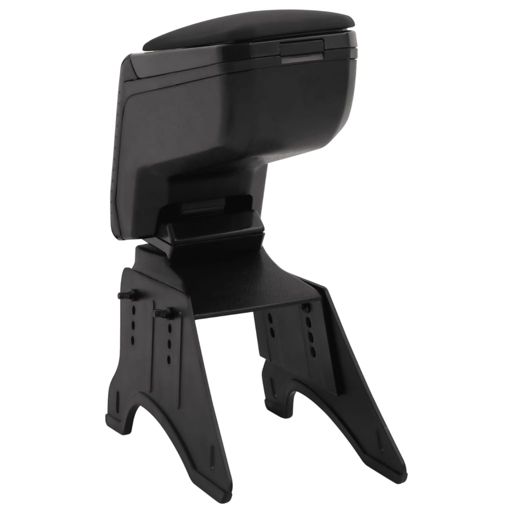 Naslon za ruke za automobil crni 14 x 30 x (32 - 48,5) cm ABS