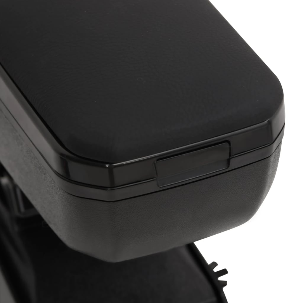 Naslon za ruke za automobil crni 14 x 30 x (32 - 48,5) cm ABS