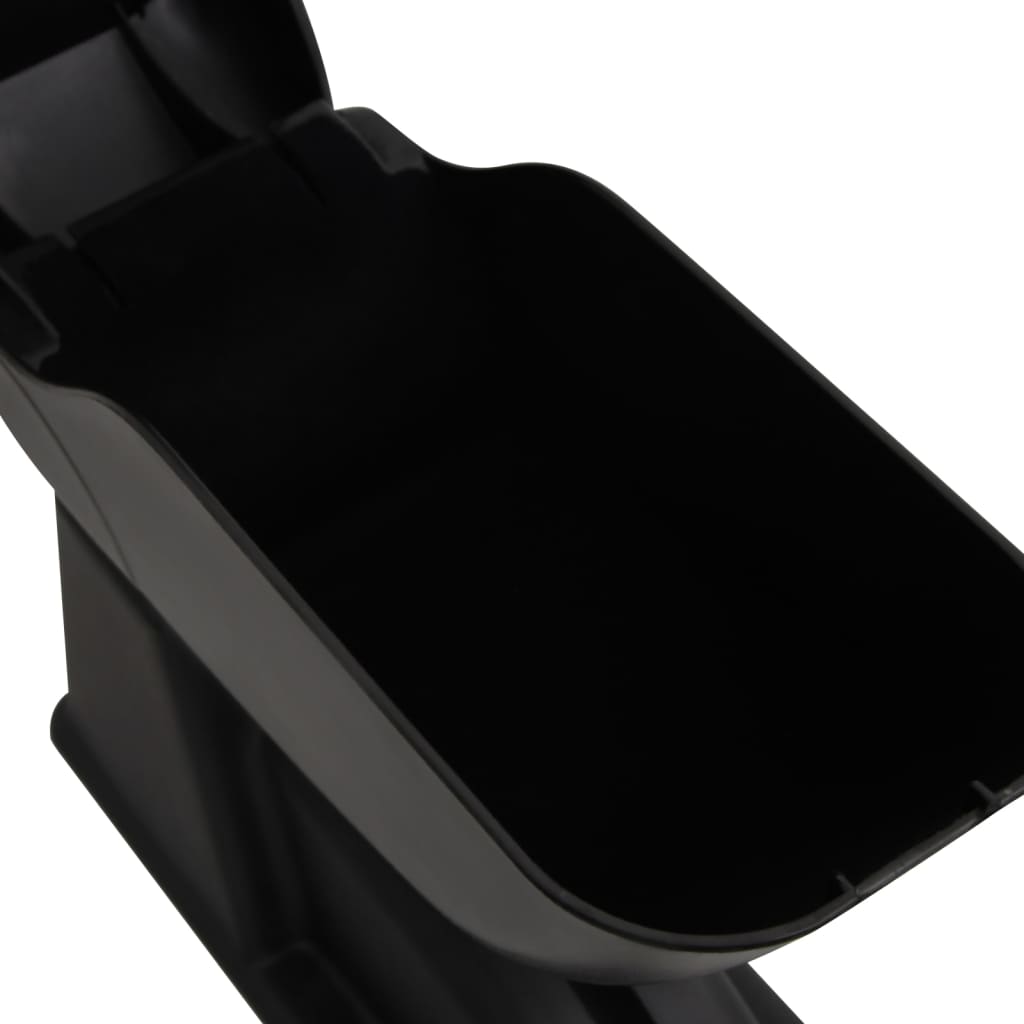 Naslon za ruke za automobil crni 12x29x(32-46) cm ABS