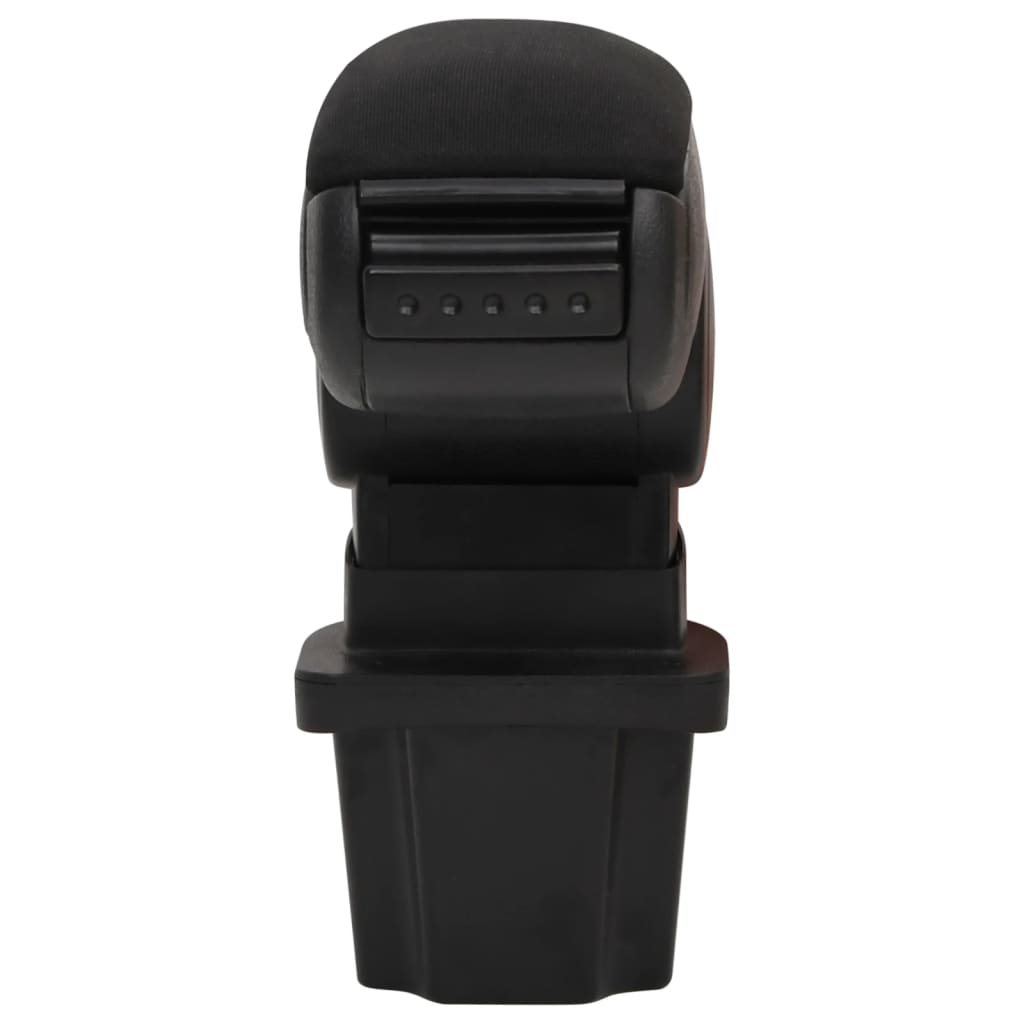 Naslon za ruke za automobil crni 13,5x32,5x(31-46,5) cm ABS