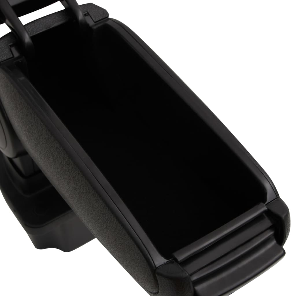 Naslon za ruke za automobil crni 13,5x32,5x(31-46,5) cm ABS