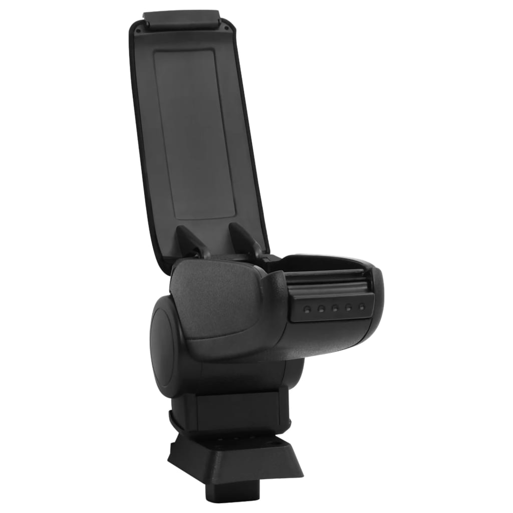 Naslon za ruke za automobil crni 12x33x(24-42) cm ABS