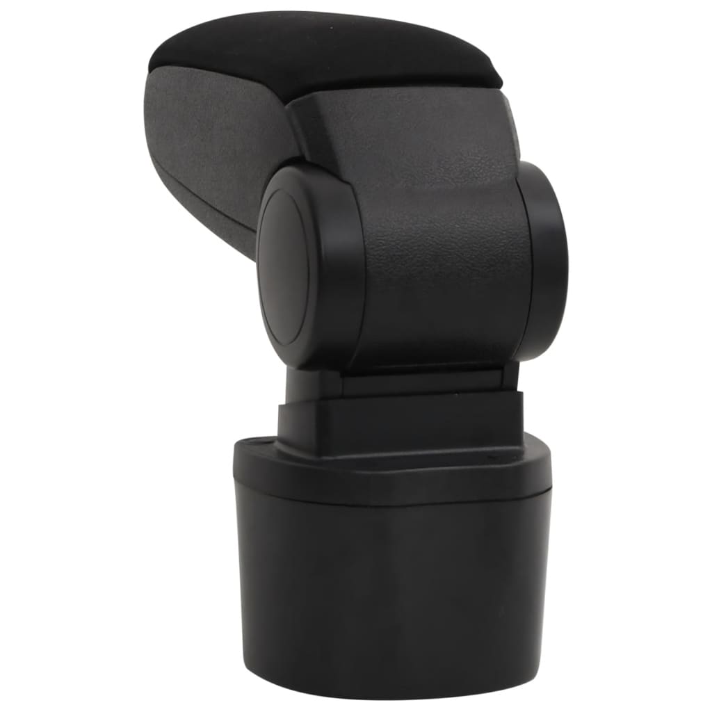 Naslon za ruke za automobil crni 14,5 x 31,5 x (30 - 48) cm ABS
