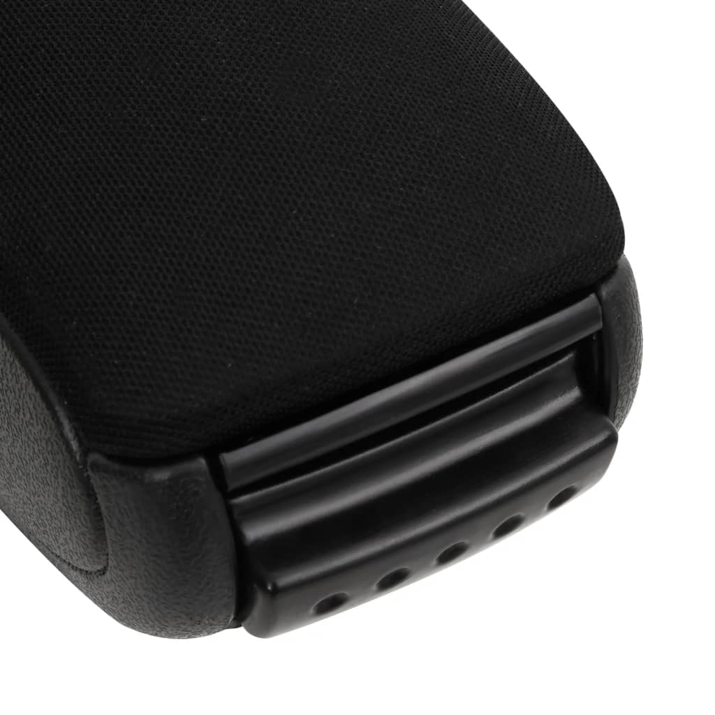Naslon za ruke za automobil crni 14 x 35 x (37 - 53) cm ABS