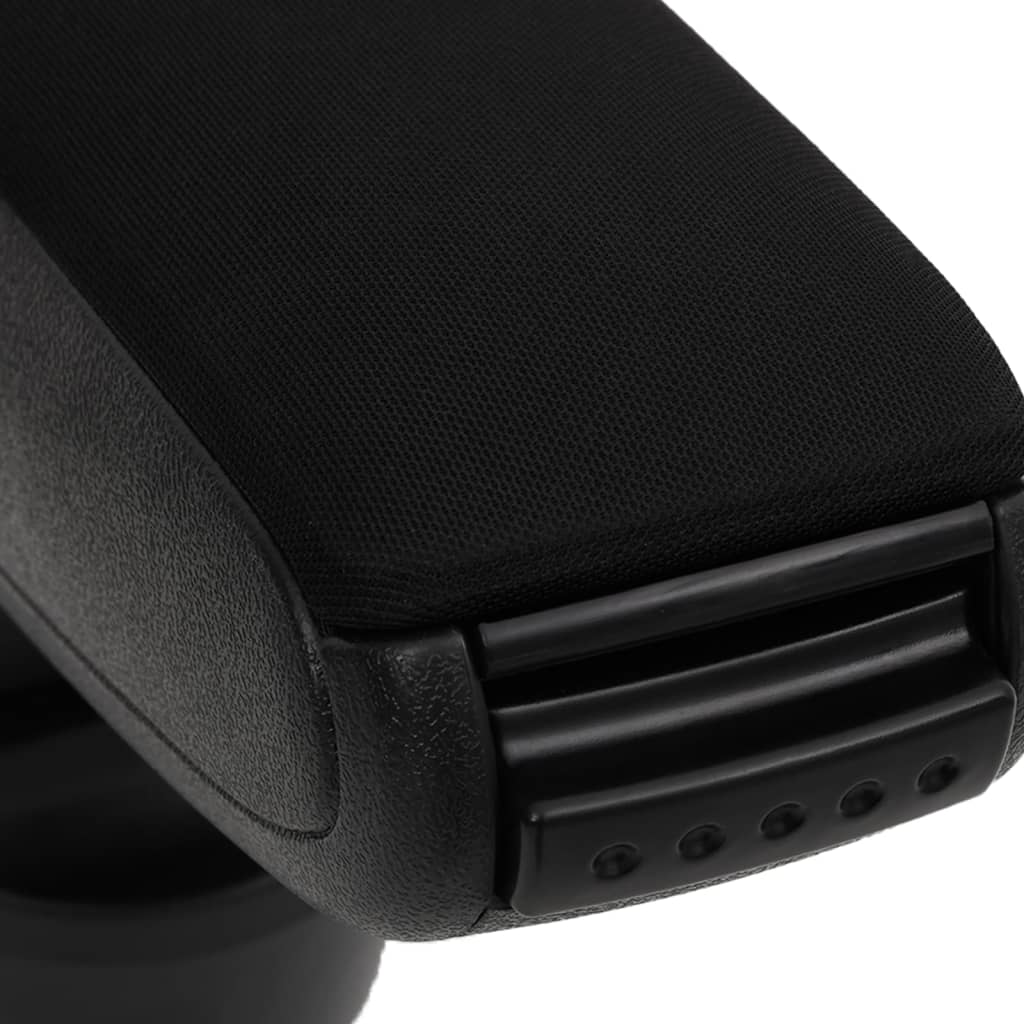 Naslon za ruke za automobil crni 13 x 33 x (33 - 49) cm ABS